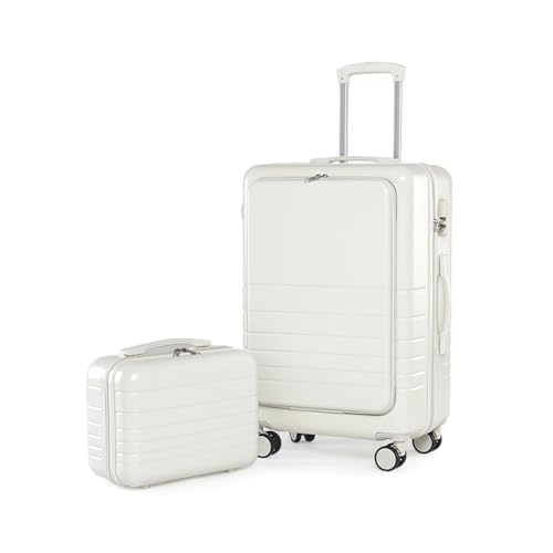 [SLLS] �e�q�Z�b�g �X�[�c�P�[�X �L�����[�P�[�X �@���������� �t�����g�I�[�v�� �y�� ��e�� ���[�֗� �_�u���L���X�^�[ 360�x��] �s���N M�T�C�Y (S�T�C�Y�i20L/�@�������j,�z���C�g1+�~�j�P�[�X�i16L�j)