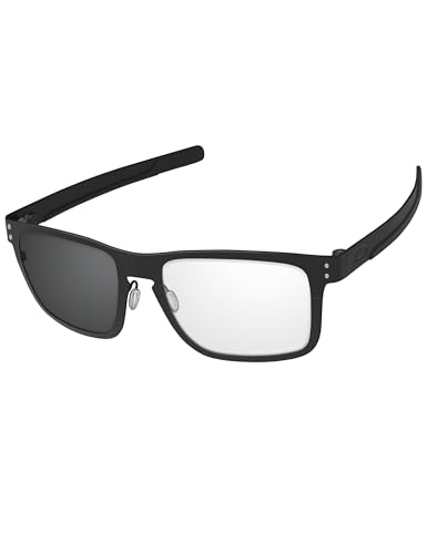 Image of Replacement Lenses & Nose Pieces for Oakley Holbrook Metal OO4123 55mm - Precision Fit, UV Block & Impact Resistant