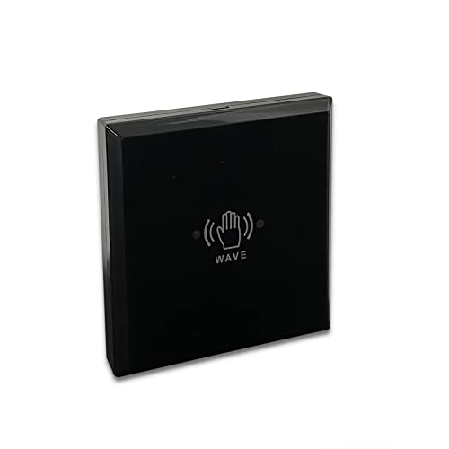 2.4GHz WiFi Access Control 400lb Holding Force Electic Magnetic Door Lock System Kit with Remote and Smartphone app Control, paired with Wireless and Touchless Sensor Switch (Touchless Sensor Switch) -  OlideSmart