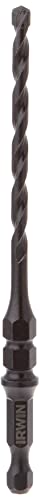 IRWIN Tools 1870568 Impact Performance Series Concrete Screw Installation 3/16-Inch X 5-Inch Drill Bit for 1/4-Inch Screws