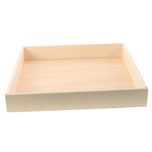 BESPORTBLE Portable Sand Tray for Compact Sandbox Storage Box Wooden Sand Tray for Outdoor Fun Design for Endless Playtime for Areas