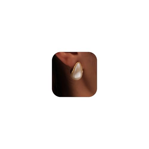 Pearl Earrings for Women Vintage Teardrop Bridal Earrings Whitev Dangle Vintage Wedding Jewelry Accessories for Wedding Party Trendy Jewelry Gifts