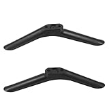 Conception anti-rayures : ces pieds de télévision évitent les rayures sur le bois, le verre ou le marbre. ils servent également de supports pour les téléviseurs de table, sans perçage. support pour écran plat