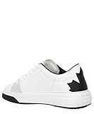 Made in Italy Dsquared2 Herren Bumper Sneaker White - Black 44 EU