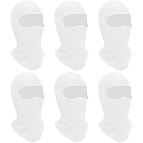 Ski Mask for Men Women,Balaclava Mask for Men,White Ski Mask,Pooh Shiesty Mask,Full Face Mask,Sun Protection Mask,Motorcycle Gear,Balaclava Ski Mask Breathable for Cycling Cover