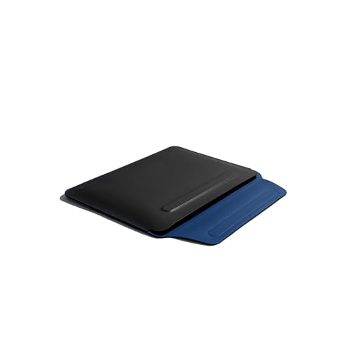Image of DailyObjects Black-Blue SnapOn Envelope Sleeve for MacBook Air /Pro 33.02cm (13 inch)