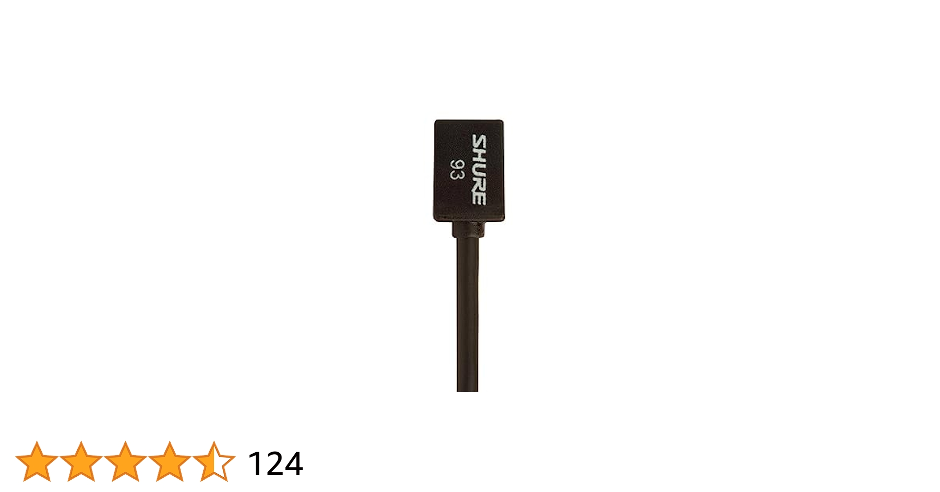 Amazon.co.jp: SHURE WL93 ラベリア型コンデンサーマイク 【国内