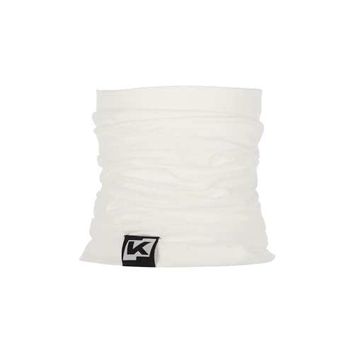 K-BRIGHT Funktionstuch Unisex Bio Baumwolle Herren Damen Multifunktionstuch Herren Schlauchschal Sleeve Scarf Maske Halstuch Bandana (Weiß)