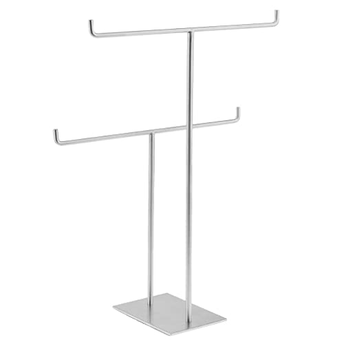 Toallero de acero inoxidable con doble riel para un secado rápido de toallas de mano y baño 2