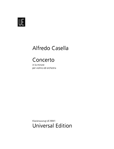 Concerto für Violine und Orchester - Klavierauszug
