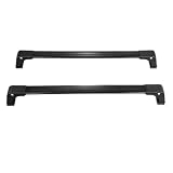 BLKCVDH Barras transversales for portaequipajes de Coche compatibles con KIA Soul 2014-2019 SUV, Equipaje, Kayaks, Carga, riel rígido con 4 Llaves, Capacidad de Carga de 100 LB