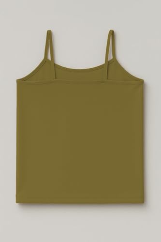Image of Kurve Girl's Sleeveless Tank Top - Stretch Undershirts Cami Camisole, UV Protective Fabric, Rated UPF 50+ (Made in USA)