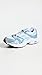 Reebok Women's Angel Reese Premier Road Plus IV Sneaker, Silver/Always Blue/White, 8 Women