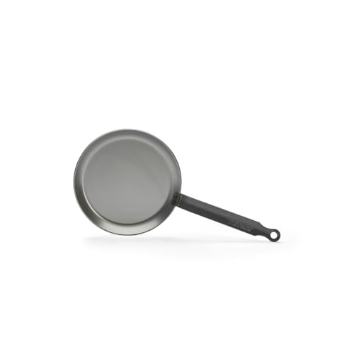 de Buyer - Patelnia do naleśników CARBONE PLUS z ciężkiej stali żelaznej - 18 cm - 5120.18