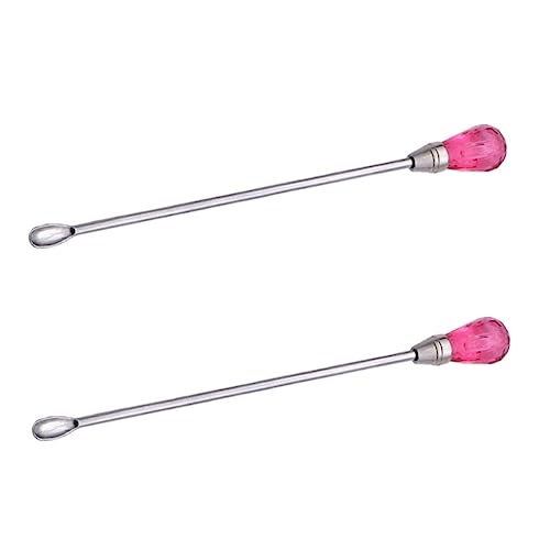 AUTSUPPL DIY Wax Seal Tool Kit 2pcs Sealing Wax Stirring Rods for Melting Seals