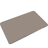Tappeto in terra di diatomee antiscivolo, 40 x 60 cm, per bagno (marrone)