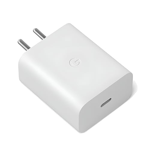 Image of Google 30W Type C to C Rapid Charging Adapter Compatible with Google 9A / 9 Pro XL / 9 Pro /8 Pro /8 /8a /7 Pro /7 /7a /3A Pro /Phone 2 /Tablet /Chromebook & Support 30 W Other USB C Devices Quick Charge, White