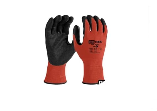 Gants de travail en nitrile DRW Grip 13 protection mécanique manutention taille XL lot de 12