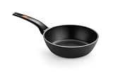 BRA Efficient | Sartén Honda 20 cm, Aluminio Fundido con Antiadherente, Apta para Todo Tipo de cocinas incluida inducción, Libre de PFOA