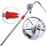 Rotary Pump, 70RPM Aluminum Alloy Hand Crank Oil Drum Pump Pumping Petrol Fuel for Products