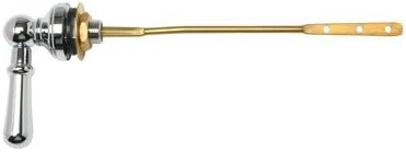 Side Mount Style Toilet Tank Lever Finish: Polished Nickel
