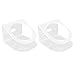 Lautsprecherablage, Lautsprecherzubehör Intelligent Portable Durable 2Pcs Sound Wandhalterung Transparente Lautsprecherablage für Dot 4