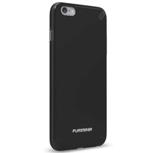 PureGear Slim Shell Case for iPhone 6s/6 - Black/Black