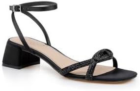Jewel Badgley Mischka womens Fern Low Block Heel Sandals - Image 9