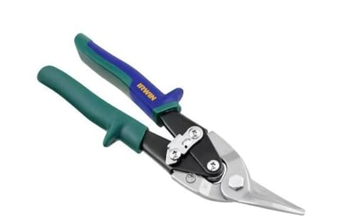 Irwin 102 Right & Straight Cut Compound Leverage Aviation Snips