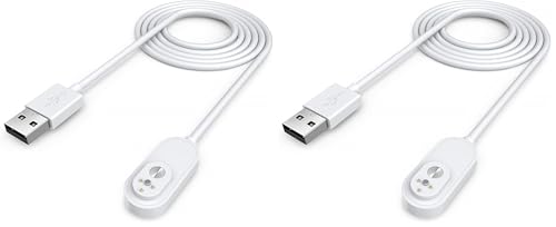 Câble Magnétique Arlo Ultra 2 et Pro 4 TUSITA 3M Blanc - Lot de 2