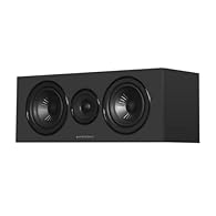 2-way centre channel speaker for enhanced dialogue clarity in home cinema systems Dual 5-inch advanced polypropylene/mica Klarity drivers deliver accurate midrange and bass frequencies 1-inch textile dome tweeter provides smooth, refined high-frequen...