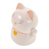 FUNOMOCYA Maceta para Ahorrar Monedas Figuras De Gato De La Mini Figuras De Gato De La Tarro para Guardar Monedas