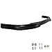 IKON MOTORSPORTS, Front Bumper Lip Compatible with 1998-2002 Honda Accord 4-Door Sedan, Type-R T-R Style PU Front Bumper Protector Lower Splitter Unpainted Black