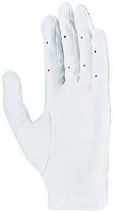 NIKE NGGMTCL4 White carta Football Golf Gloves Mens Tour Classic III L/H-Large, L