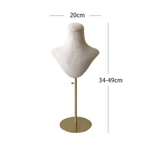 Présentoir à colliers réglable support bijoux de comptoir et maison