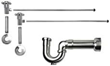 Lavatory Supply Kit w/Cross Handle 3/8 x 20 tubes