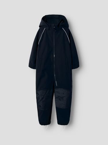 NAME IT Jungen Nmnalfa Solid Fo Noos Softshell Suit Regenanzug, Dark Sapphire, 98 EU
