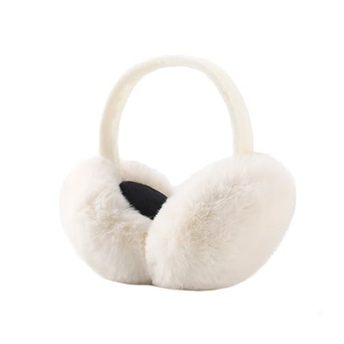 FFWTPY Orejeras Invierno Plegables de Felpa Peluche de Piel Artificial Térmicas Earmuffs Cálido Unisex Accesorios de Invierno para Mujer Hombre Exteriores (B)