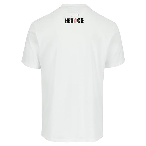 Camiseta Anubis blanco S de HEROCK Workwear ligera y de algodón 6