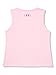 Under Armour Girls Rainbow Wordmark Tank Top, (647) Prime Pink/Shaded Fuchsia/Ether Blue, Large