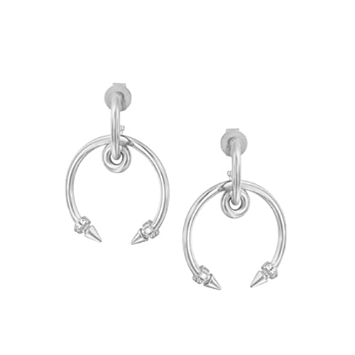 Boucles d'oreilles personnalisées anti-allergie avec perles et strass brillants