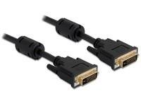 DeLOCK 3m DVI 24+5 - Cable DVI, Negro