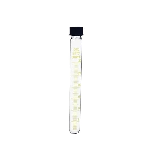���S�� 30ml �K���X������ �X�N�����[�L���b�v�t�� �X�P�[���ϐ� ���� �ǌa 20mm/27mm 5�{����(Bottom Round)