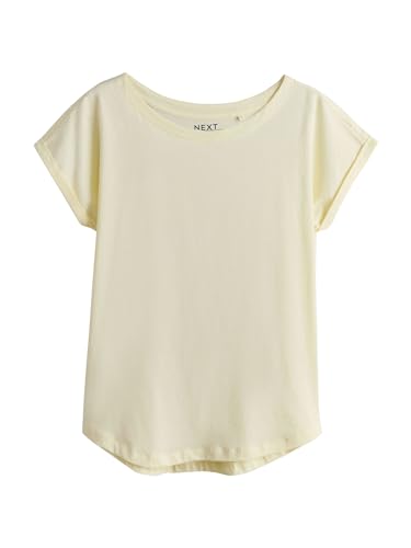 NEXT Damen 5er-Pack T-Shirts mit Flügelärmeln Purple/Blue/Yellow/Pink/White XL