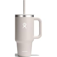 32 Oz Travel Hydro Flask Tumbler with Handle, Lid and Straw only