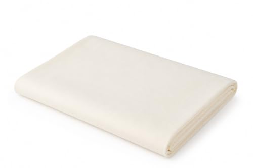 Image of Unstitched Cotton Astar /Lining /Cloth /Kapda Running into Meters for Suit,Sherwani,Kurti,Blouse /Choli,lehanga & Dress Materials(Available in 2,4,6 Meters Variation) (Off White, 2 Meter)