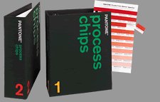 Ring-bound Pantone Process Chips Coated - Two Book Set Book