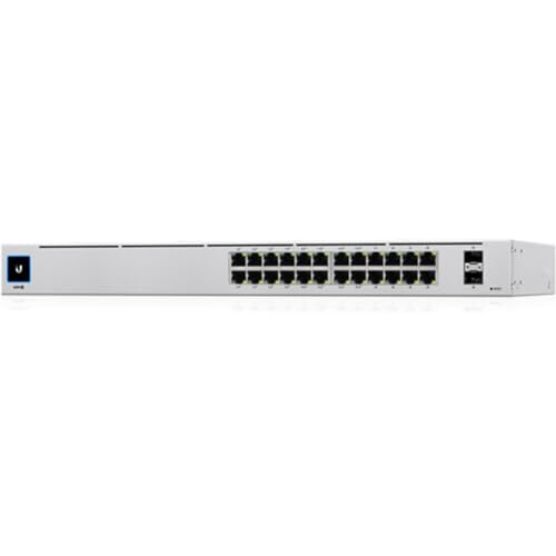 Image of Ubiquiti Networks UniFi USW-24 Configurable 24-Port Gigabit Layer 2 Ethernet Switch with SFP