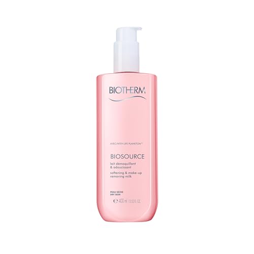 Biosource softening & make up removing milk 400 ml - vue 5