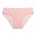 Women's Underwear Fashionable Seamless Lace Bikini Lightweight Hipster 6 Pack Sexy No Show Panties for Everyday (B, XL)